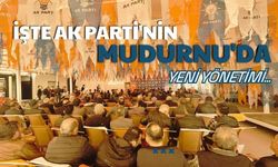 İŞTE AK PARTİ'NİN MUDURNU'DA YENİ YÖNETİMİ...