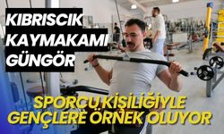 Kıbrıscık Kaymakamı Güngör, sporcu kişiliğiyle gençlere örnek oluyor