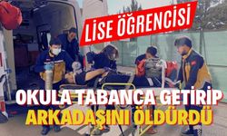 Lise öğrencisi okula tabanca getirip arkadaşını öldürdü