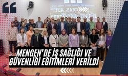 MENGEN’DE İŞ SAĞLIĞI VE GÜVENLİĞİ EĞİTİMLERİ VERİLDİ