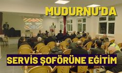 Mudurnu'da servis şoförüne eğitim