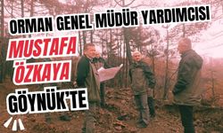 Orman Genel Müdür Yardımcısı Mustafa Özkaya Göynük’te