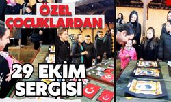 Özel çocuklardan 29 Ekim sergisi