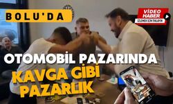 Otomobil pazarında kavga gibi pazarlık