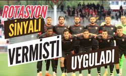 Rotasyon Sinyali Vermişti Uyguladı