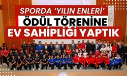 SPORDA ‘YILIN ENLERİ’ ÖDÜL TÖRENİNE EV SAHİPLİĞİ YAPTIK