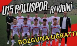 U15 Boluspor Rakibini Bozguna Uğrattı