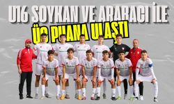 U16 Soykan ve Arabacı ile üç puana ulaştı