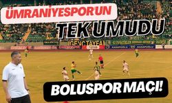 Ümraniyespor'un tek umudu Boluspor maçı!