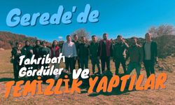 Geredeʼde Tahribatı Gördüler ve Temizlik Yaptılar