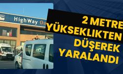 Highway Outlet AVM'de iş kazası: 1 yaralı