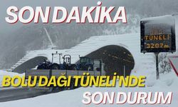 Bolu Dağı Tüneli'nde son durum