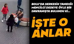 Bolu'da mendilci dedeye büyük hareket