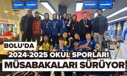 Bolu'da 2024-2025 Okul Sporları müsabakaları sürüyor