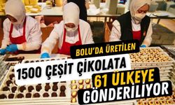 Bolu'da üretilen 1500 çeşit çikolata 61 ülkeye gönderiliyor