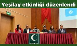 Yeşilay etkinliği düzenlendi