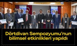 Dörtdivan Sempozyumu’nun bilimsel etkinlikleri yapıldı