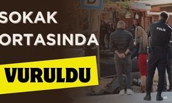 Sokak ortasında silahla vuruldu