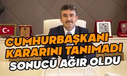 Gerede Belediye Başkanı'nı Cumhurbaşkanı'na şikayet etti