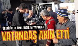 Üreticilere özel indirim yaptılar: Vatandaş akın etti