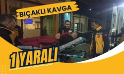 Bıçaklı kavga: 1 yaralı