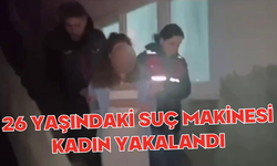 26 yaşındaki suç makinesi kadın yakalandı