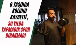 9 yaşında kolunu kaybetti, 30 yılda yapmadık spor bırakmadı