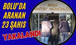 Aranan 23 şahıs yakalandı