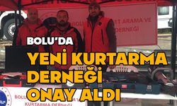 Bolu'nun yeni arama kurtarma derneği onay aldı