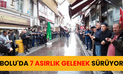 Bolu'da 7 asırlık gelenek sürüyor