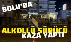 Bolu'da alkollü sürücü kaza yaptı: 1 yaralı