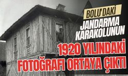 Bolu'daki jandarma karakolunun 1920 yılındaki fotoğrafı ortaya çıktı