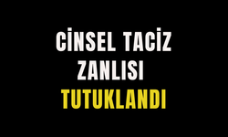 Cinsel taciz zanlısı tutuklandı