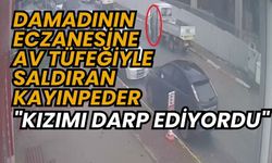 Damadının eczanesine av tüfeğiyle saldıran kayınpeder: "Kızımı darp ediyordu"