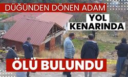 Düğünden dönen adam yol kenarında ölü bulundu