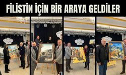 FİLİSTİN İÇİN BİR ARAYA GELDİLER