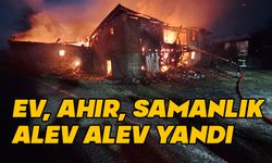 Gerede’de alevli gece