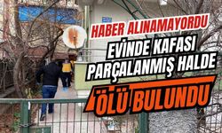 Haber alınamıyordu, evinde kafası parçalanmış halde ölü bulundu