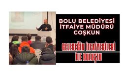 Bolu Belediyesi İtfaiye Müdürü Coşkun geleceğin itfaiyecileri ile buluştu