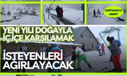 Kartalkaya, Abant yeni yılı doğayla iç içe karşılamak isteyenleri ağırlayacak