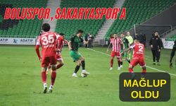 Boluspor, Sakaryaspor'a mağlup oldu