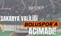 Sakarya Valiliği Boluspor'a Acımadı