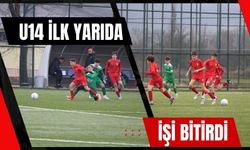 U14 İlk yarıda işi bitirdi