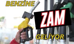 Benzine zam geliyor