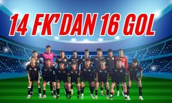 14 FK’dan 16 Gol