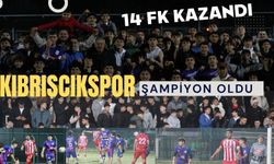 14 FK Kazandı Kıbrıscıkspor Şampiyon Oldu