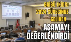 BAİBÜ (KİDR) 2024 sürecinde gelinen aşamayı değerlendirdi