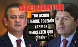 Bakan Tunç“Bu acının üzerine polemik yapmak gerçekten çok çirkin”