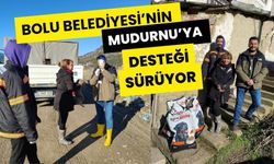 Bolu Belediyesi’nin Mudurnu’ya desteği sürüyor