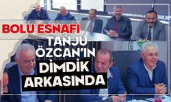 Bolu Esnaf Odaları Özcan’ın dimdik arkasında